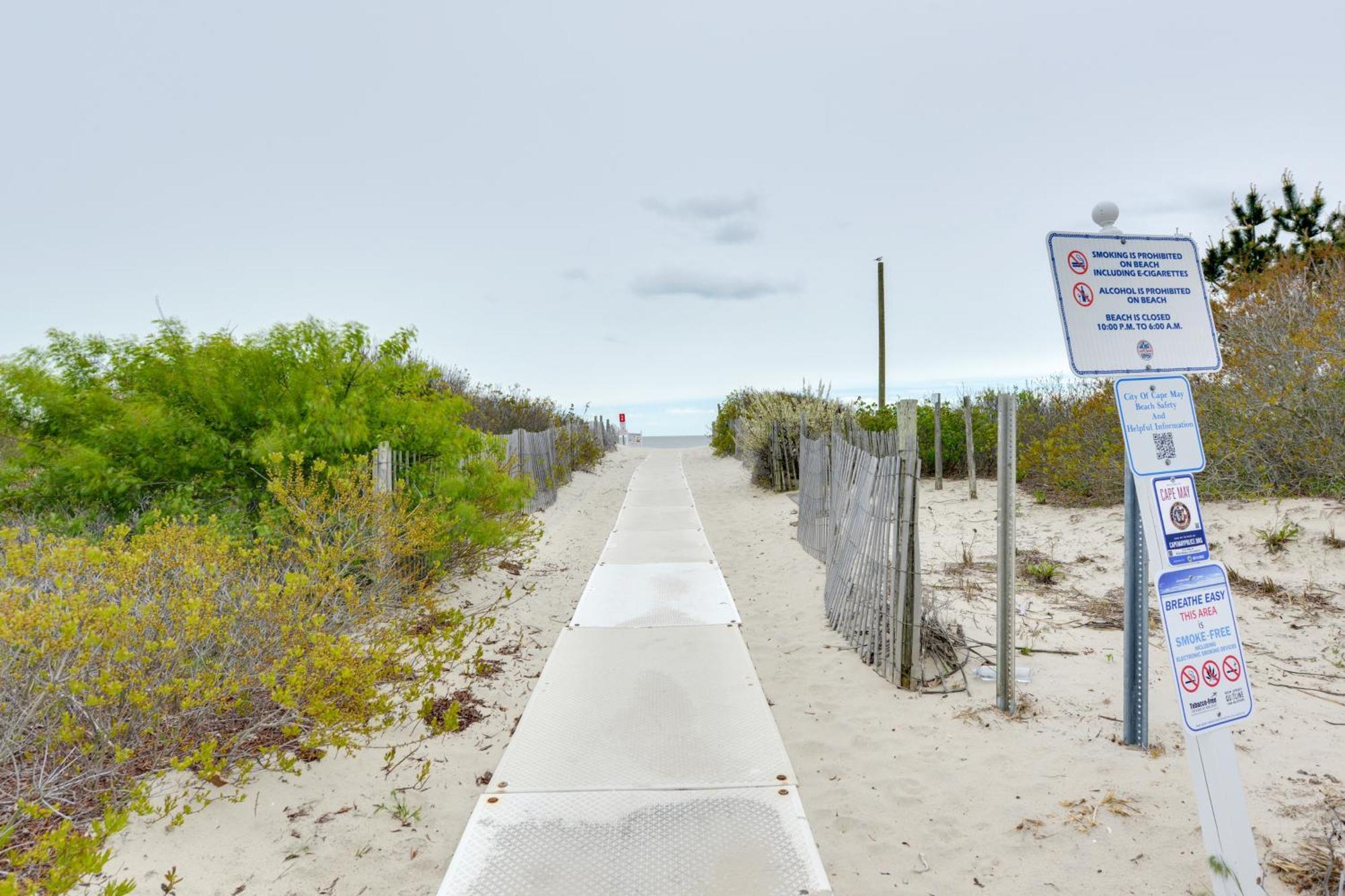 Bright Condo Half-Block To Cape May Beach! Екстериор снимка